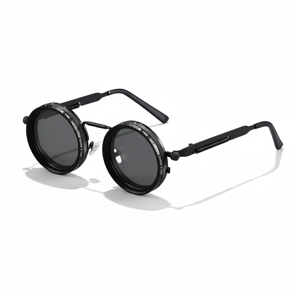 ND9 Vision – Punk Polarized Round Sunglasses