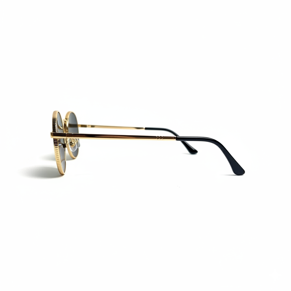 Vintage Round Gradient Sunglasses