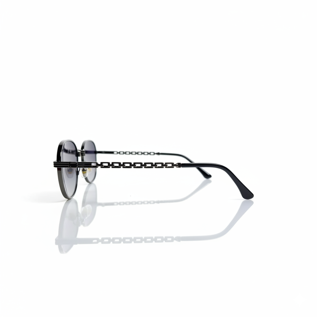 Gradient Lens Hexagon Sunglasses