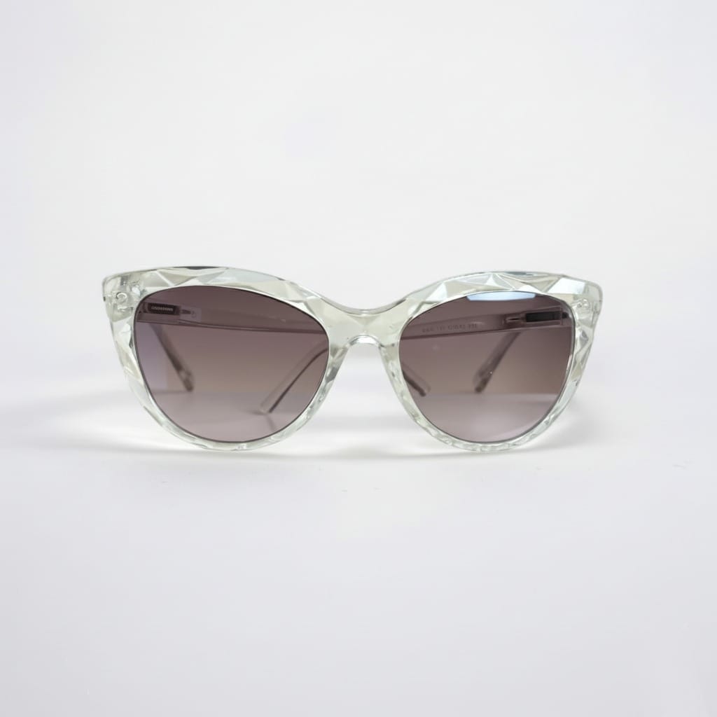 Luxe Vision – Women’s Crystal Cat-Eye Sunglasses