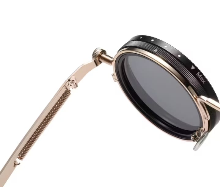 ND9 Vision – Punk Polarized Round Sunglasses