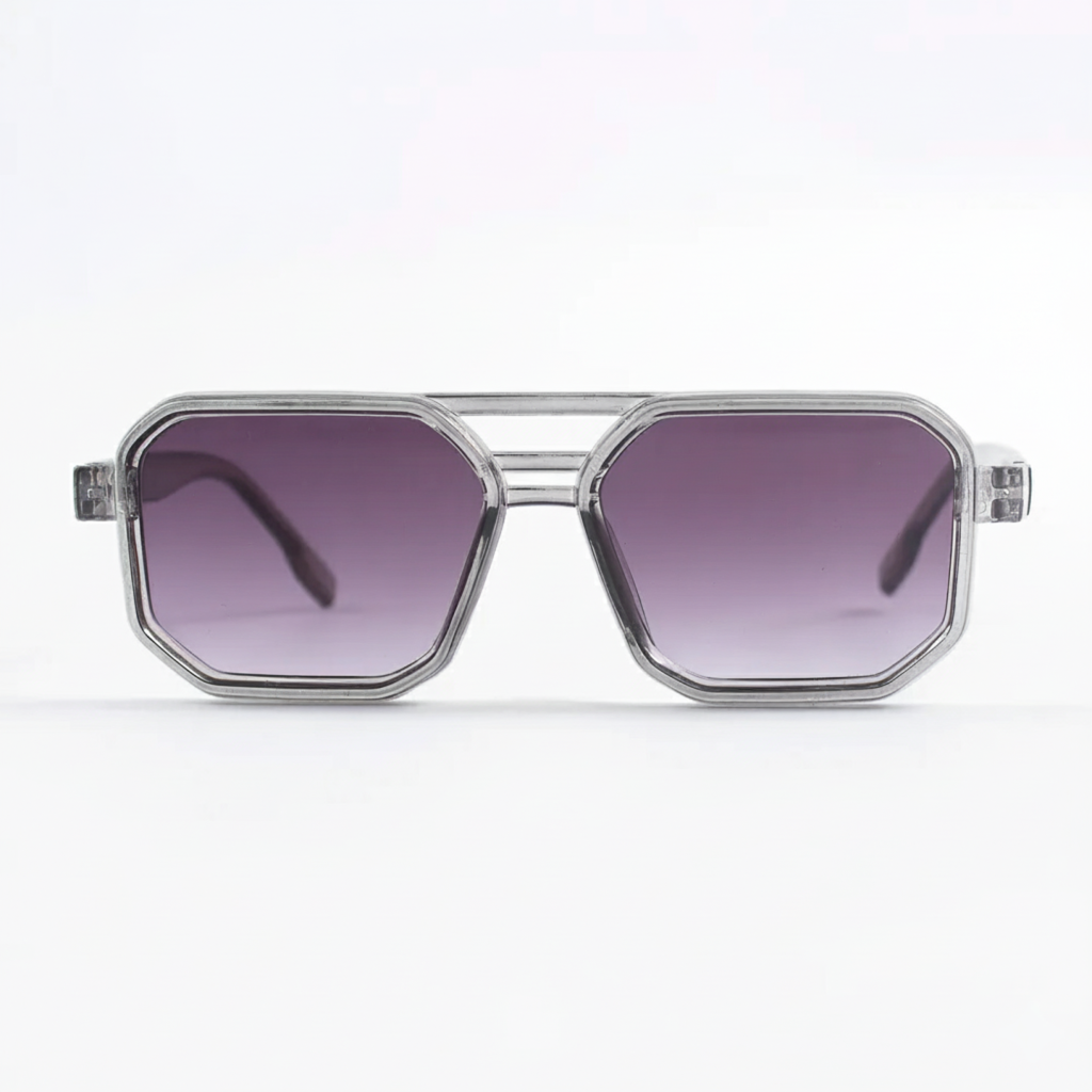 Clear Edge – Modern Transparent Sunglasses