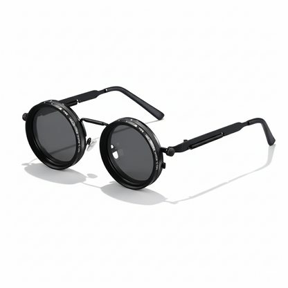 ND9 Vision – Punk Polarized Round Sunglasses