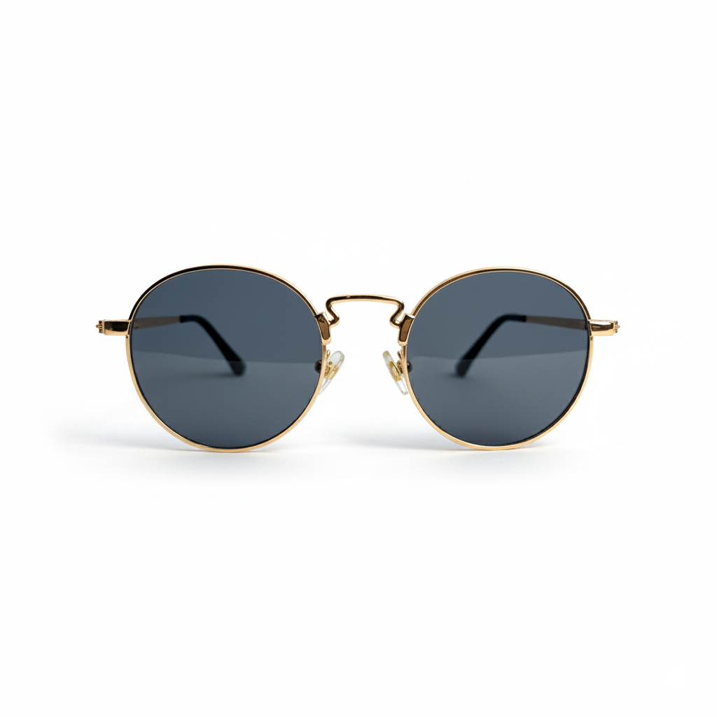 Vintage Round Gradient Sunglasses