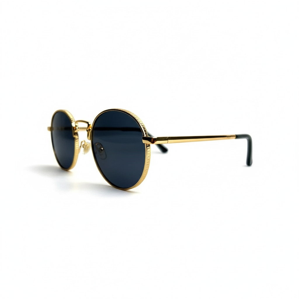 Vintage Round Gradient Sunglasses