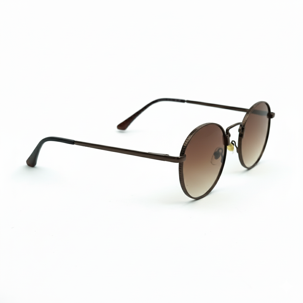 Vintage Round Gradient Sunglasses