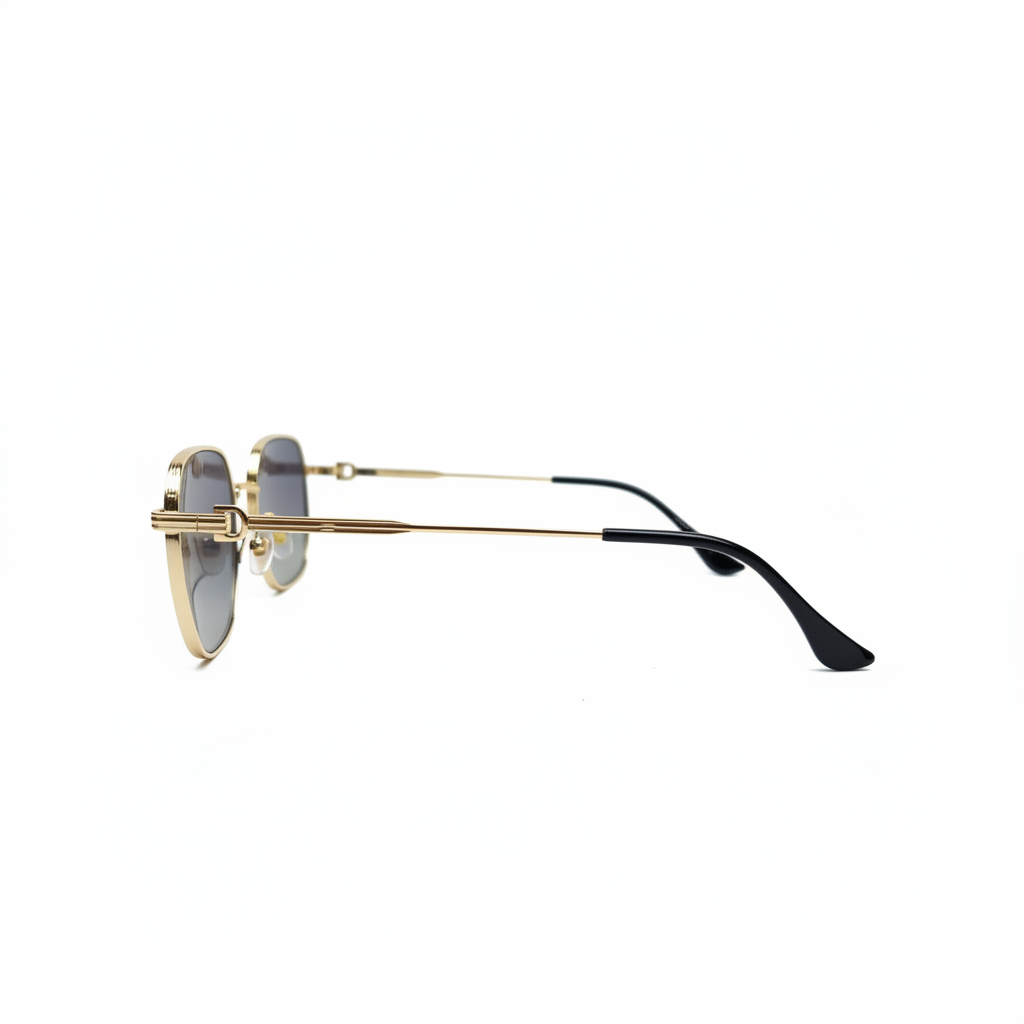 Gold Metal Body Sunglasses – Premium Unisex Shades