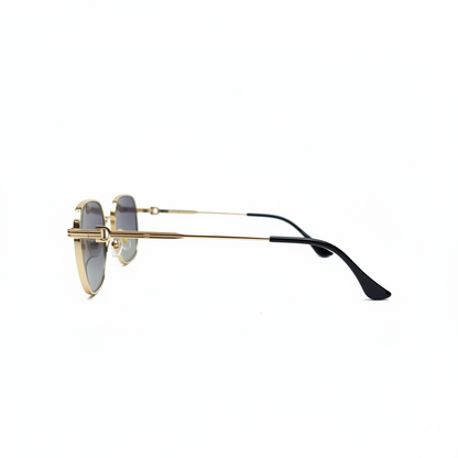 Gold Metal Body Sunglasses – Premium Unisex Shades