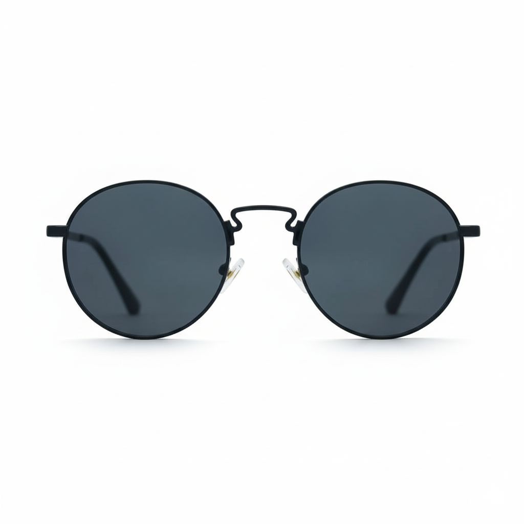 Vintage Round Gradient Sunglasses