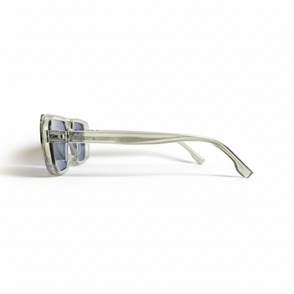 Clear Edge – Modern Transparent Sunglasses