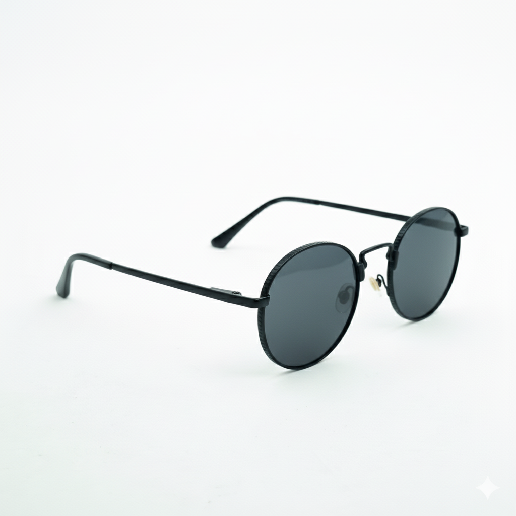 Vintage Round Gradient Sunglasses