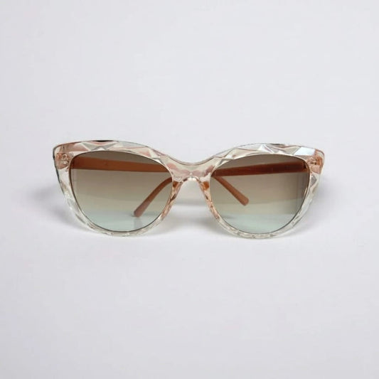 Luxe Vision – Women’s Crystal Cat-Eye Sunglasses